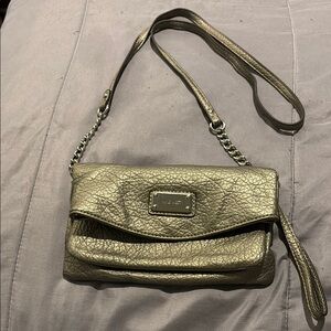 Nine West Women's Silver Crossbody Bag